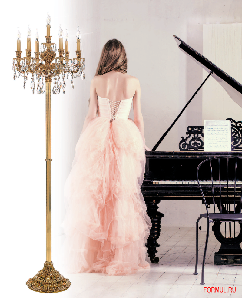 Торшер Possoni Illuminazione 798/P6+1 SW/G